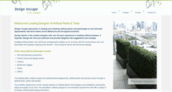 Desktop Screenshot of designinscape.com.au